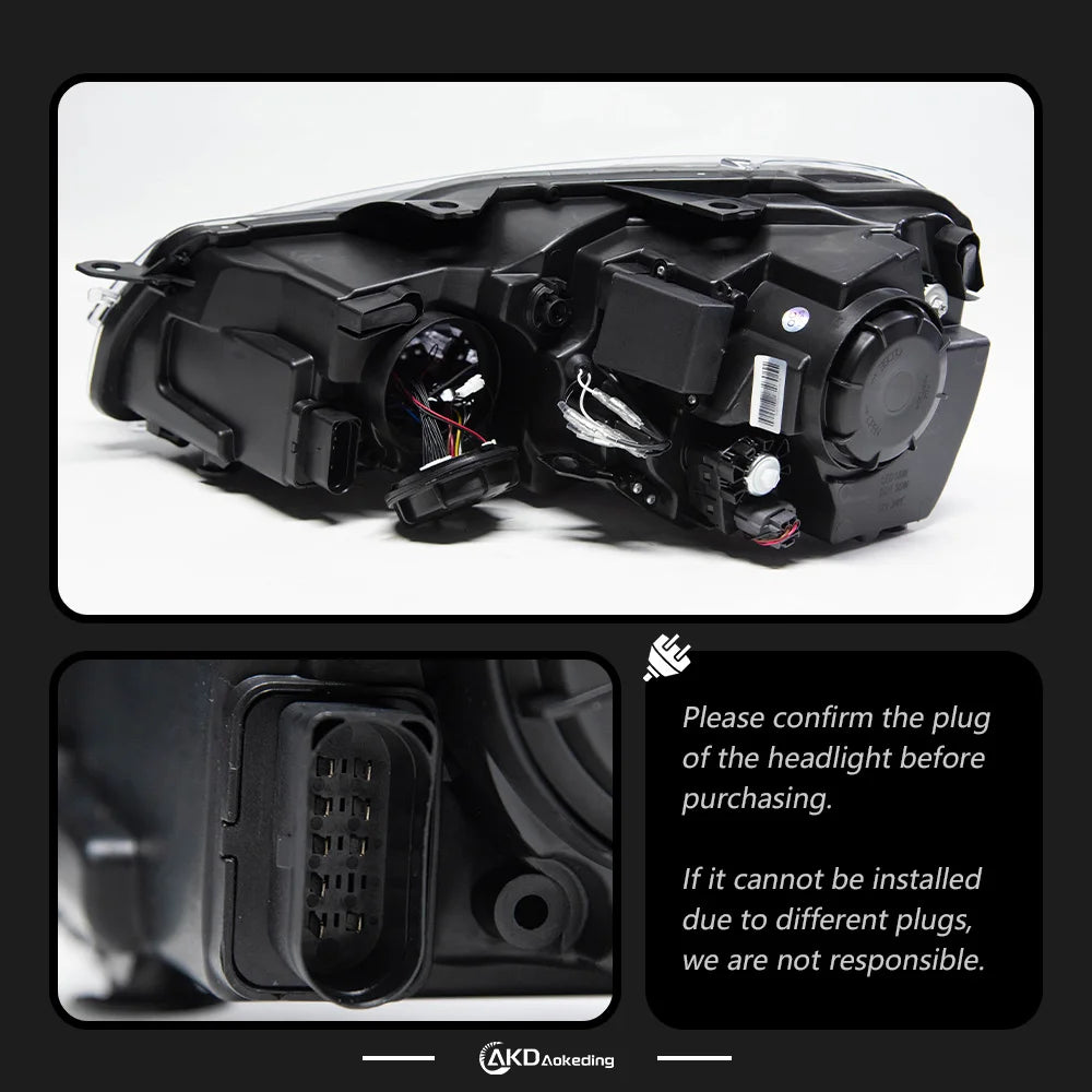 Car Styling Head Lamp for Golf 6 LED Headlight Projector Lens 2009-2012 Golf 6 Headlights Mk6 R20 Tsi Drl Automotive Accessories-3