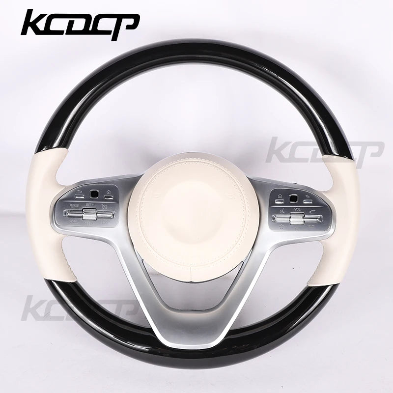 Custom Alcantara Carbon Fiber Steering Wheel Fit for Benz 2014-2017 W222 S300 S320 S400 S500 S600 W221 W223 E320 E260 Steering-11