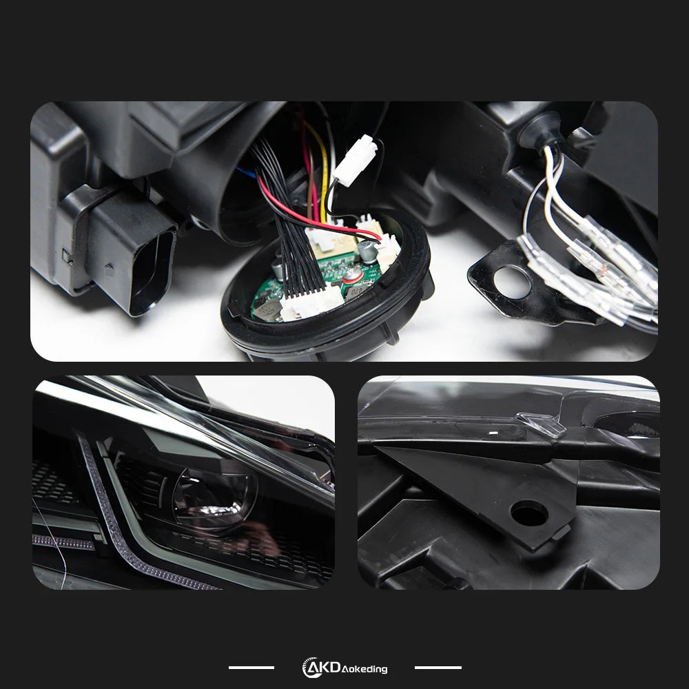 Car Styling Head Lamp for Golf 6 LED Headlight Projector Lens 2009-2012 Golf 6 Headlights Mk6 R20 Tsi Drl Automotive Accessories-5