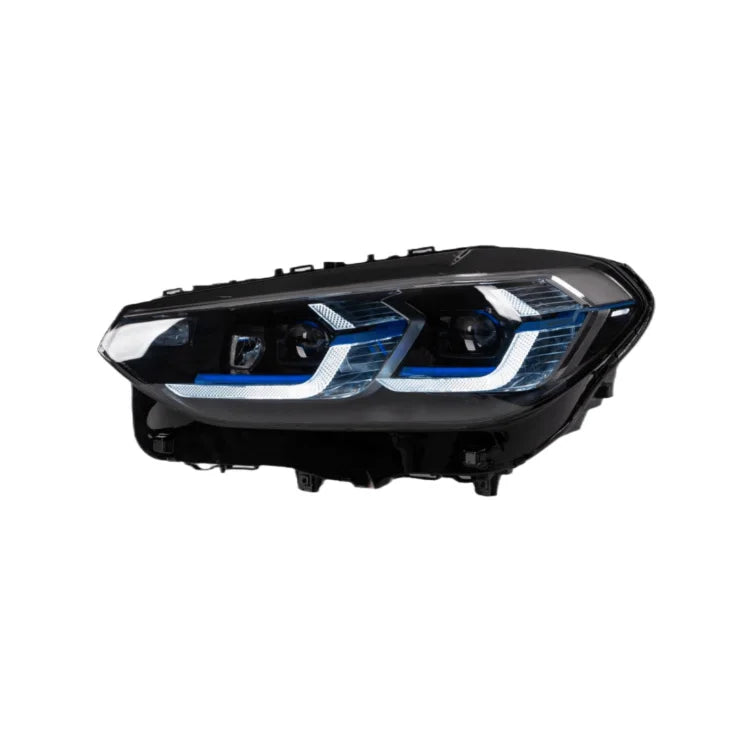 Car Accessories Front Bumper Headlamps G01 G08 LED Headlights Upgrade Plug Play Laser Headlight for BMW X3 2018-2022-0
