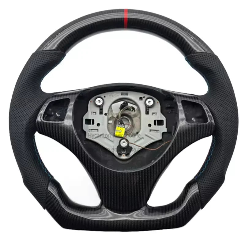 High Forging Carbon Fine Workmanship LED Alcantara Steering Wheel m Performance for BMW 3 Series E90 E92 Car Steering Wheel-14